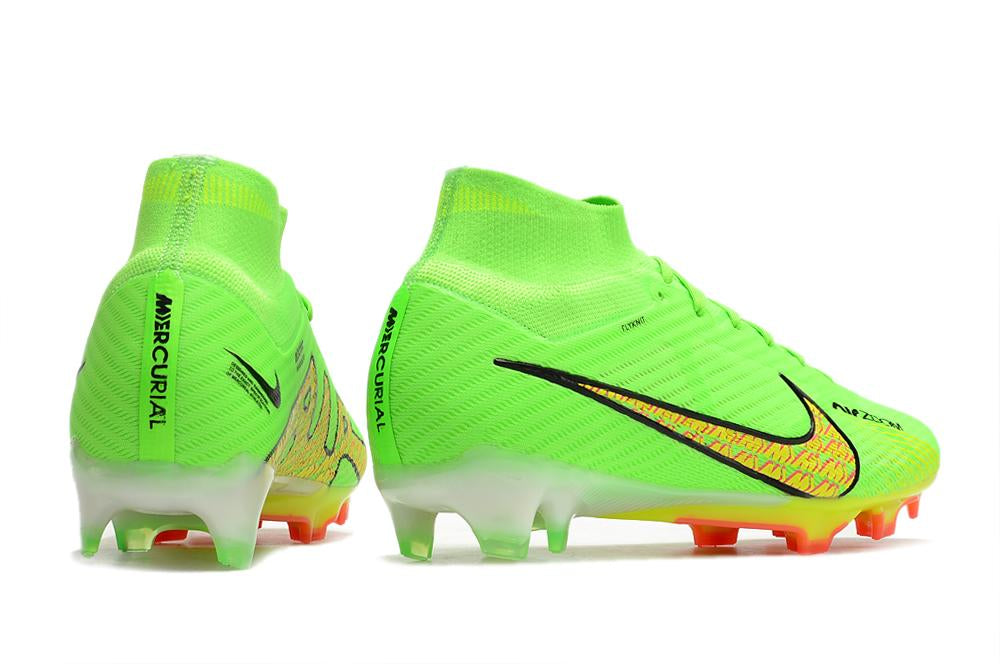 Chuteira Nike Air Zoom Mercurial Superfly IX Elite Campo - Verde