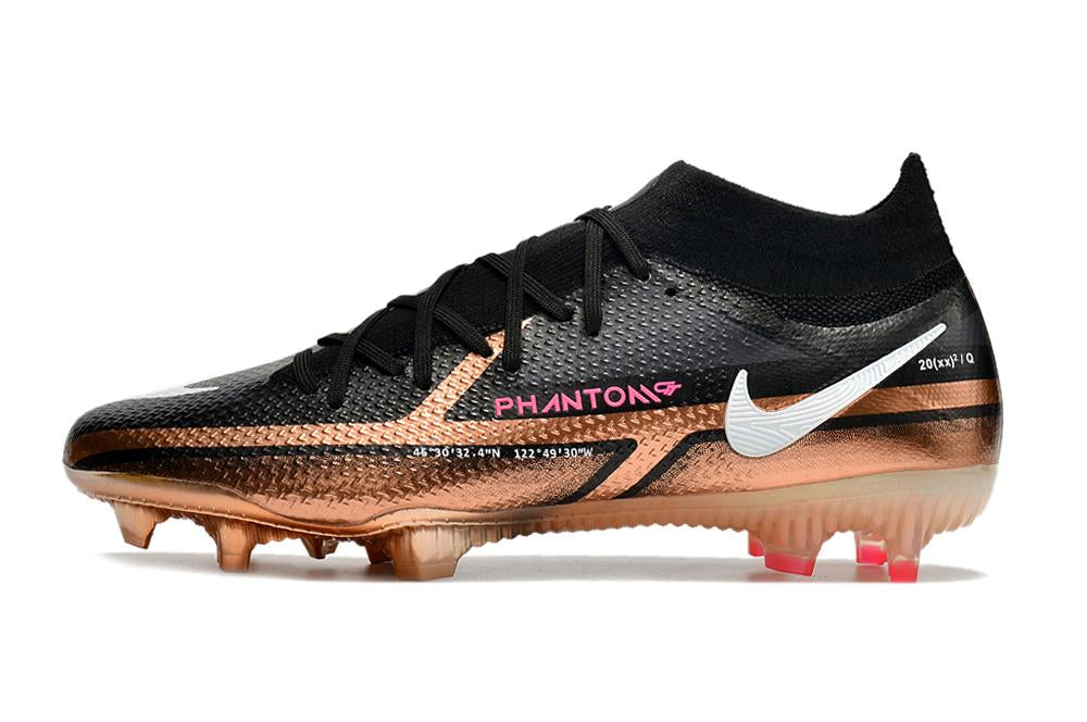 Chuteira Nike Phantom GT2 Elite Campo - Marrom