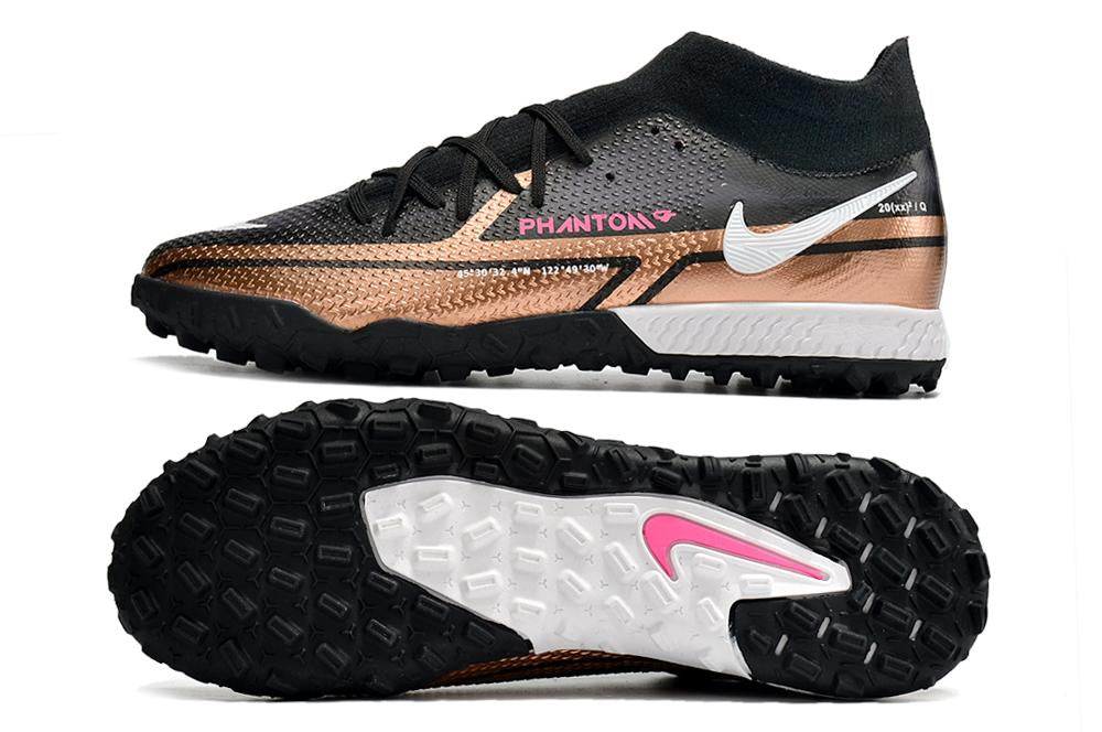 Chuteira Nike Phantom GT Pro Society - Marrom