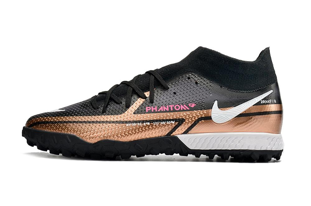 Chuteira Nike Phantom GT Pro Society - Marrom