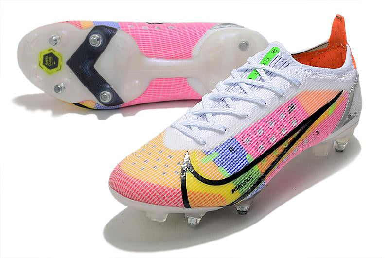 Chuteira Nike Mercurial Vapor 14 Elite SG Campo - Branca
