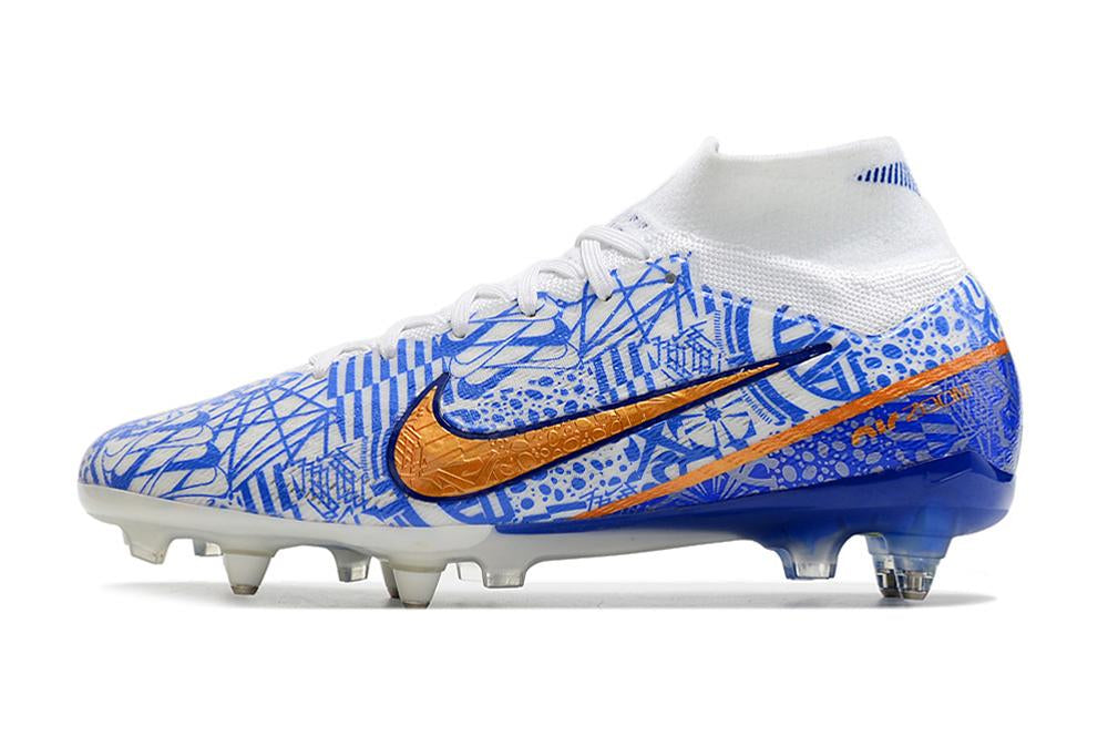 Chuteira Nike Mercurial Superfly IX Elite SG Campo - Azul