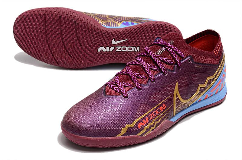 Chuteira Nike Air Zoom Mercurial Vapor XV Elite Futsal - Vinho