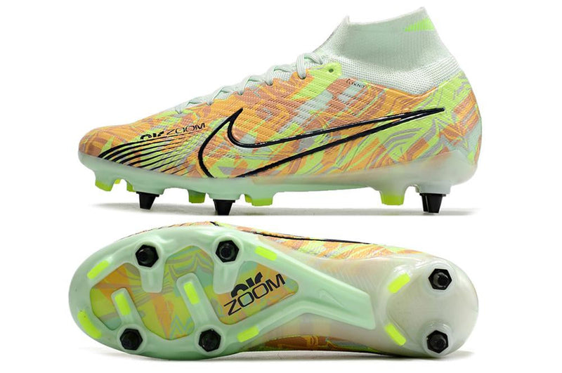 Chuteira Nike Mercurial Superfly IX Elite SG Campo - Verde