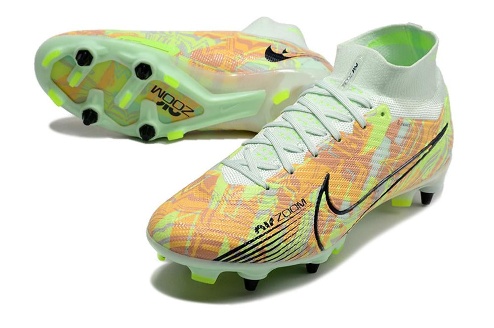Chuteira Nike Mercurial Superfly IX Elite SG Campo - Verde