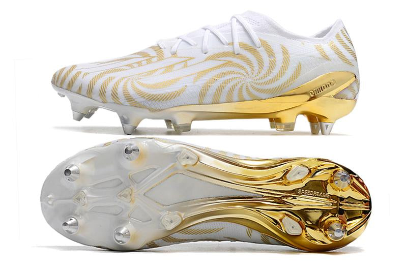 Chuteira Adidas X Speed Portal SG Campo - Bola de Ouro #Benzema