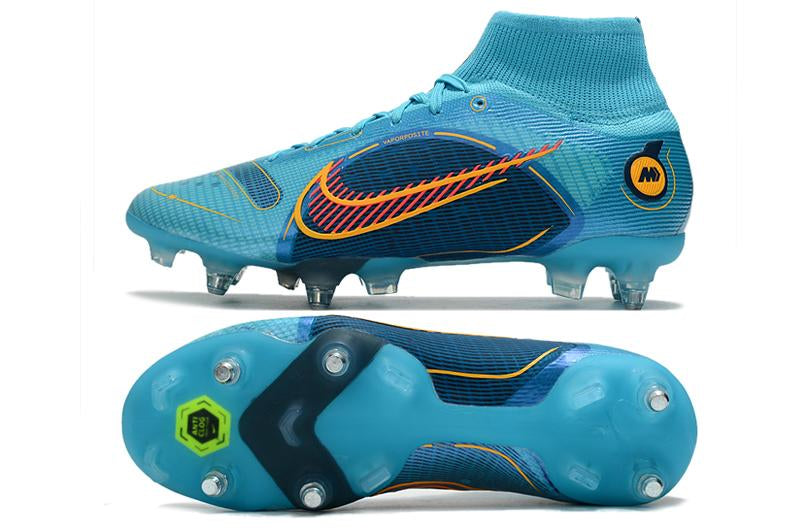 Chuteira Nike Mercurial Superfly 8 Elite SG Campo - Azul