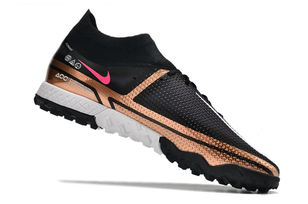Chuteira Nike Phantom GT Pro Society - Marrom