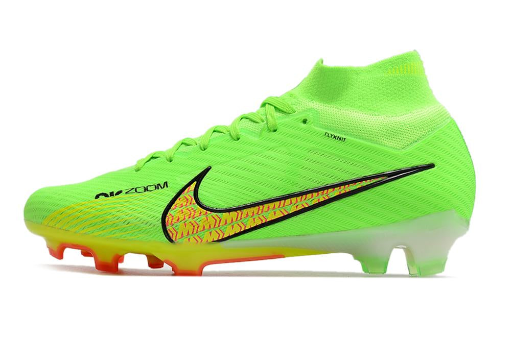 Chuteira Nike Air Zoom Mercurial Superfly IX Elite Campo - Verde