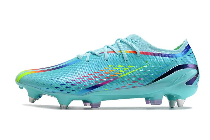 Chuteira Adidas X Speed portal SG Campo - Azul