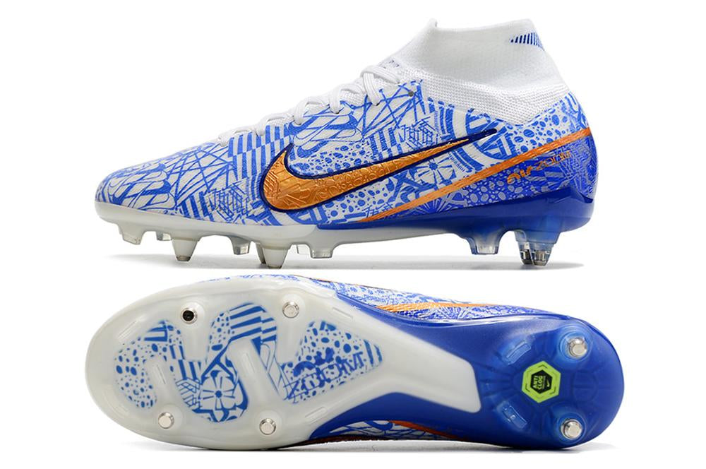 Chuteira Nike Mercurial Superfly IX Elite SG Campo - Azul