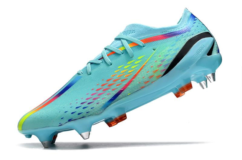 Chuteira Adidas X Speed portal SG Campo - Azul