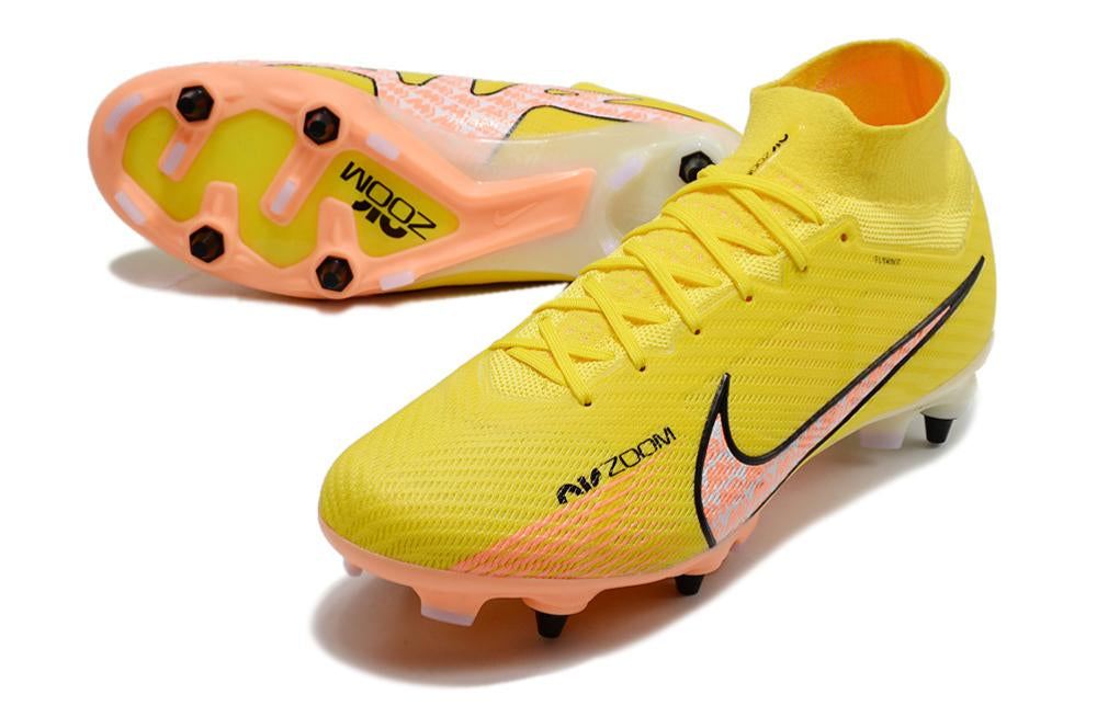 Chuteira Nike Mercurial Superfly IX Elite SG Campo - Amarela