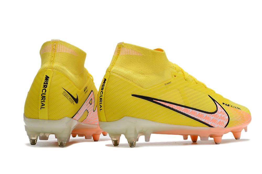 Chuteira Nike Mercurial Superfly IX Elite SG Campo - Amarela