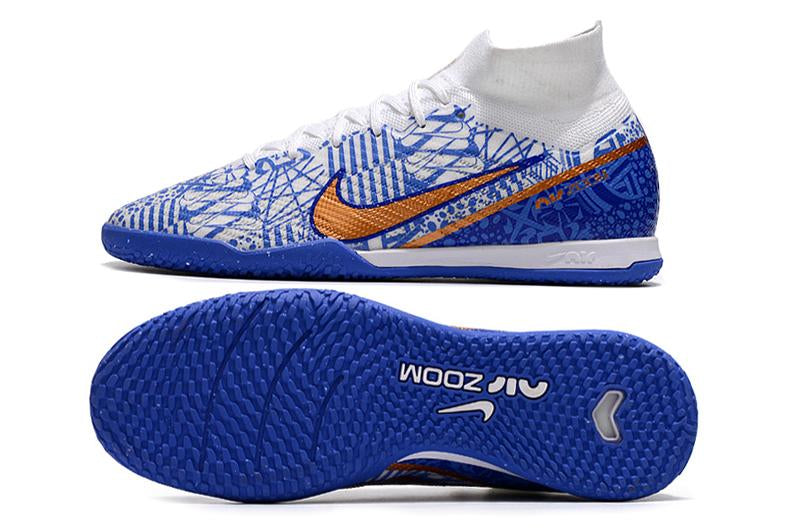 Chuteira Nike Air Zoom Mercurial Superfly IX Elite Futsal - Azul
