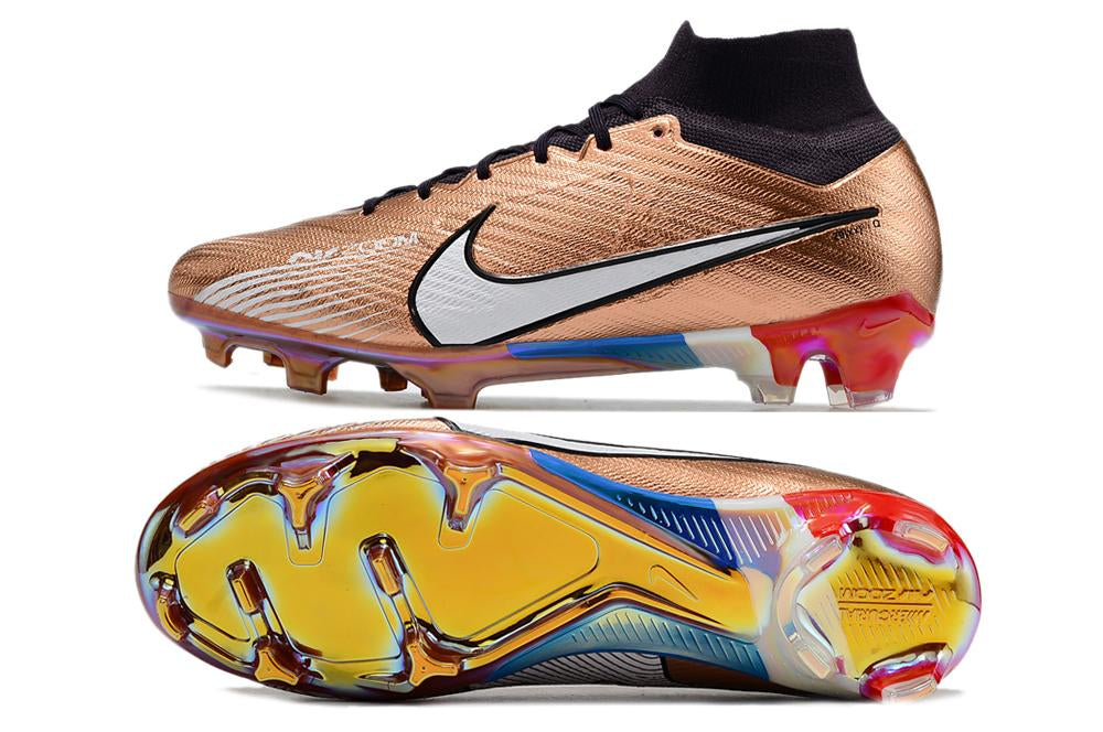 Chuteira Nike Air Zoom Mercurial Superfly IX Elite Campo - Mbappé