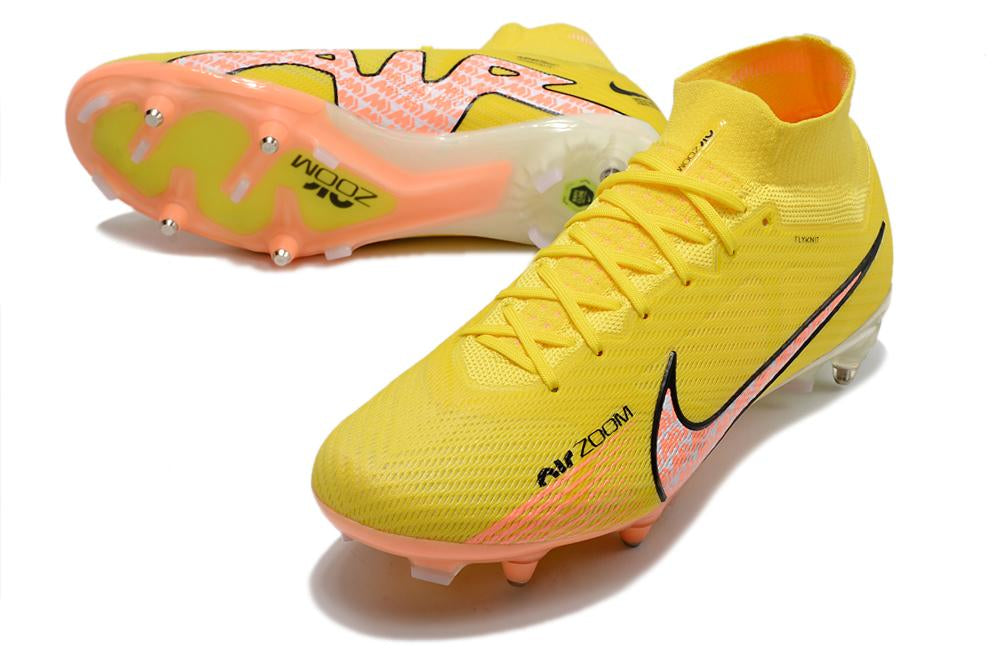 Chuteira Nike Mercurial Superfly IX Elite SG Campo - Amarela