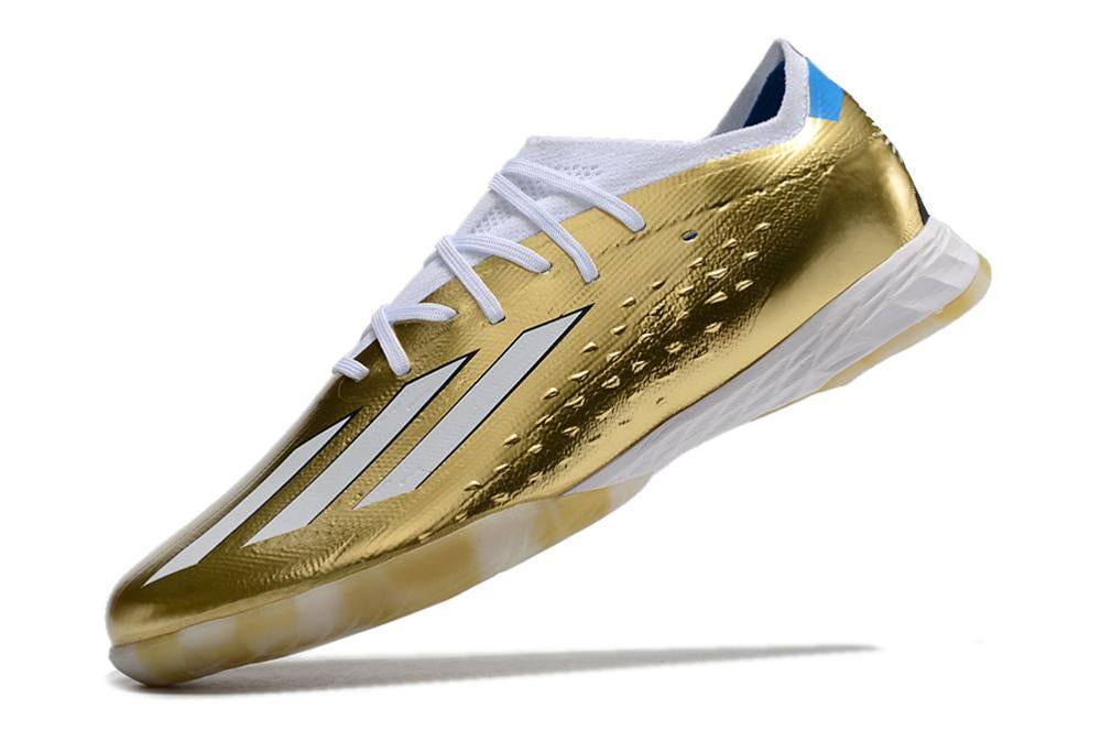 Chuteira Adidas X Speed Portal 3 Futsal - Gold