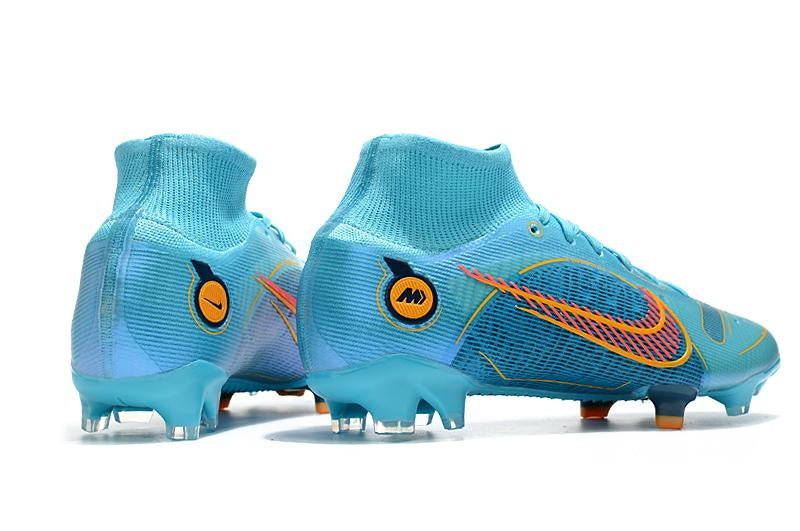 Chuteira Nike Mercurial Superfly 8 Elite Campo - Azul