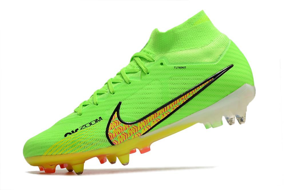 Chuteira Nike Mercurial Superfly IX Elite SG Campo - Verde