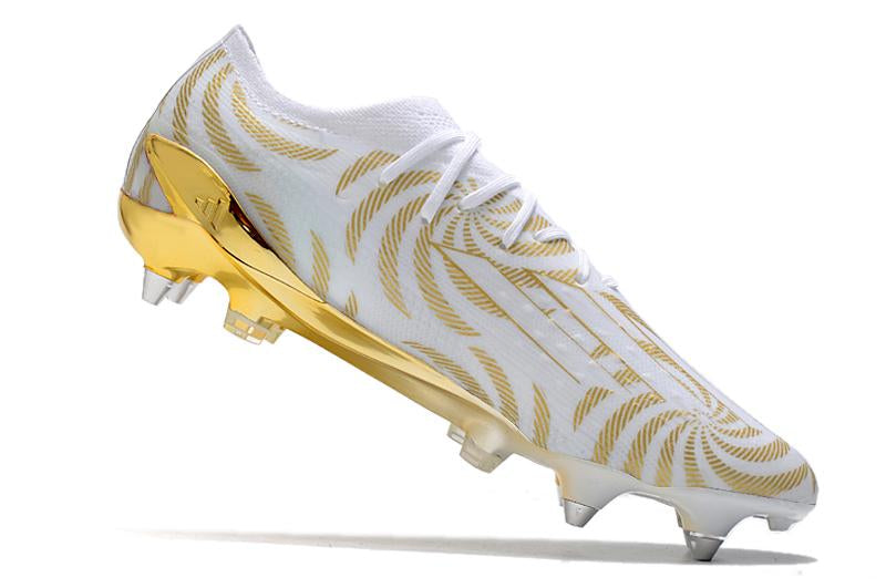Chuteira Adidas X Speed Portal SG Campo - Bola de Ouro #Benzema