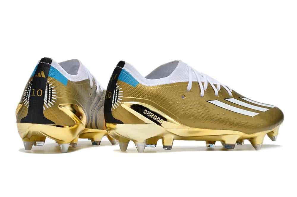 Chuteira Adidas X Speed Portal SG Campo - Gold