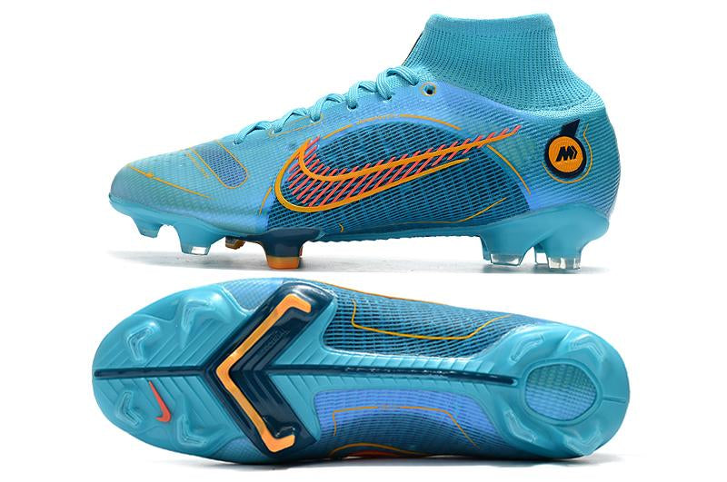 Chuteira Nike Mercurial Superfly 8 Elite SG Campo - Azul