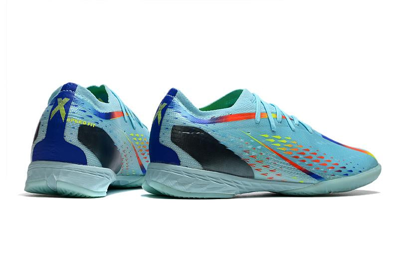 Chuteira Adidas X Speed Portal 3 Futsal - Azul